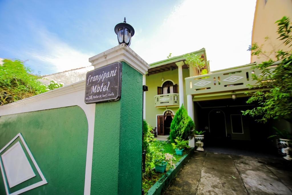 Frangipani Motel Galle Exterior foto